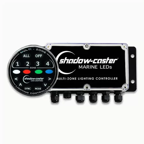 Shadow-Caster Light Commander, NMEA 2000 Lighting Controller, Marine LED Controller, RGB Boat Lights NZ, Shadow-NET Lighting Control, Multi-Zone Lighting Control, Boat Lighting System NZ, Wireless Marine Lighting, Waterproof LED Controller, Music Sync Boat Lights