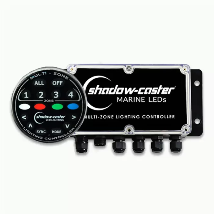 Shadow-Caster Light Commander, NMEA 2000 Lighting Controller, Marine LED Controller, RGB Boat Lights NZ, Shadow-NET Lighting Control, Multi-Zone Lighting Control, Boat Lighting System NZ, Wireless Marine Lighting, Waterproof LED Controller, Music Sync Boat Lights